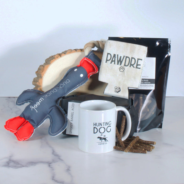 Hunting Dog & His Best Friend Gift Basket